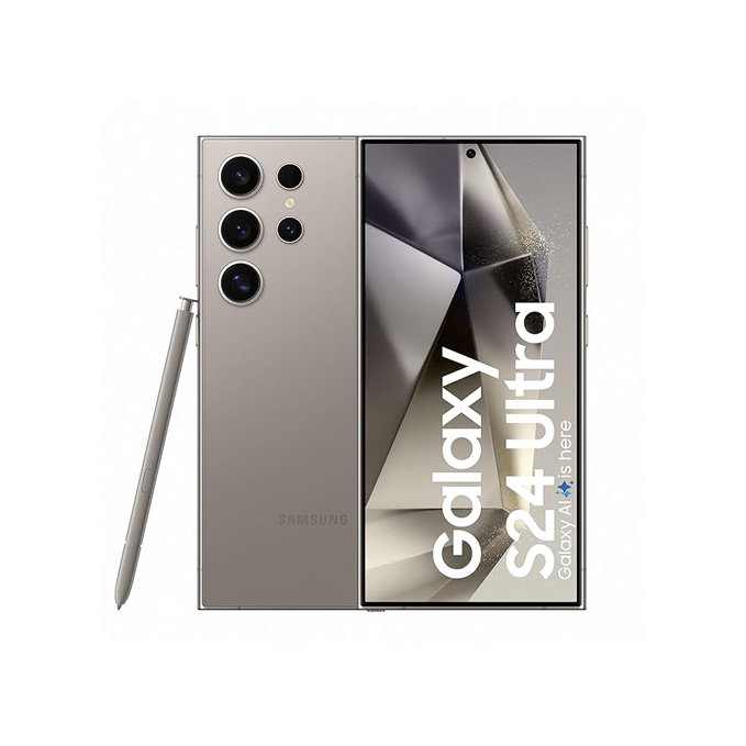 Samsung Galaxy S24 Ultra 5G AI Smartphone (Titanium)